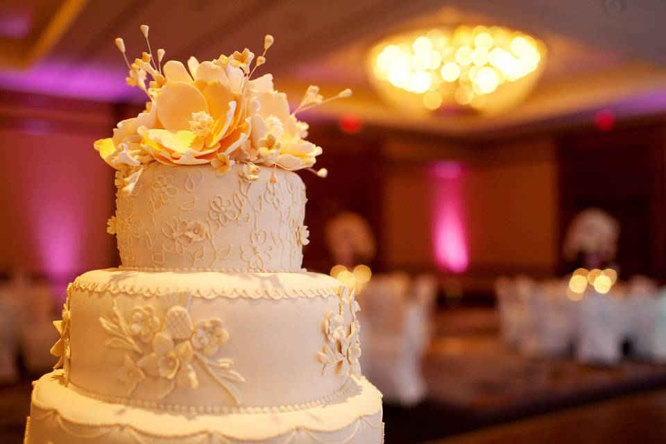 The wedding cake