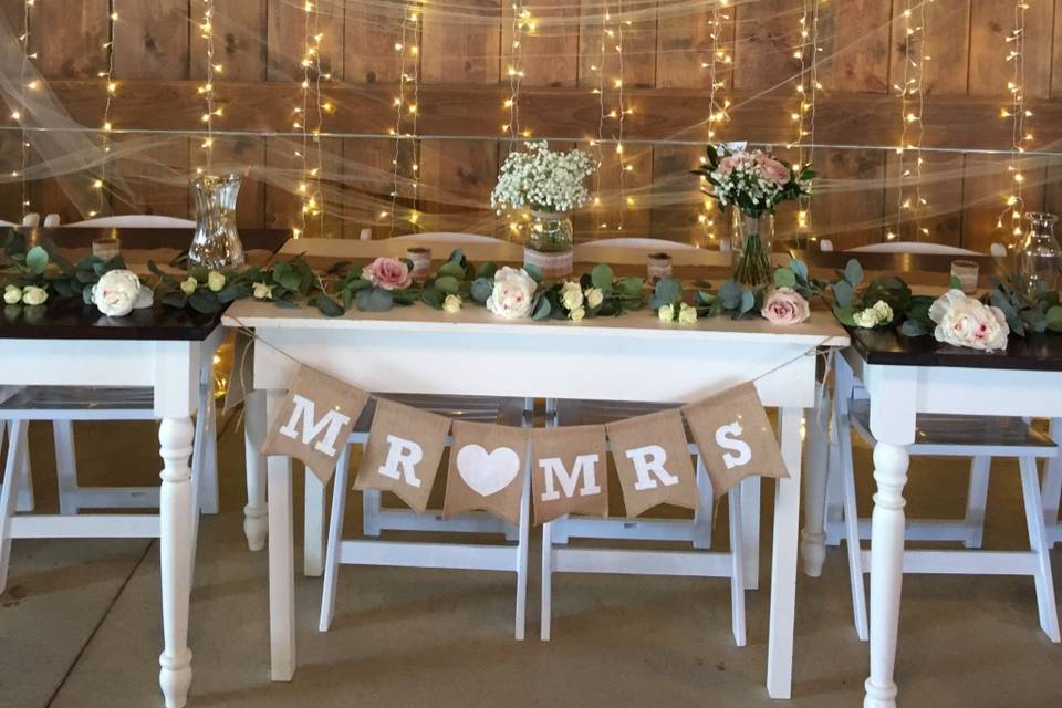 Sweetheart Table