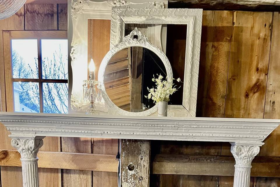 Antique Mantel IncludesDisplay