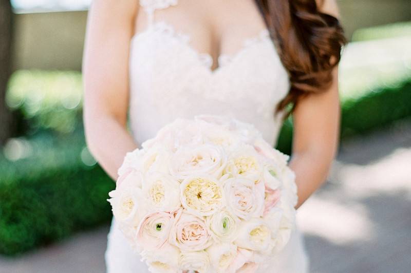 Tall white flowers