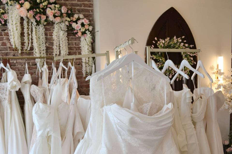 So many gowns!