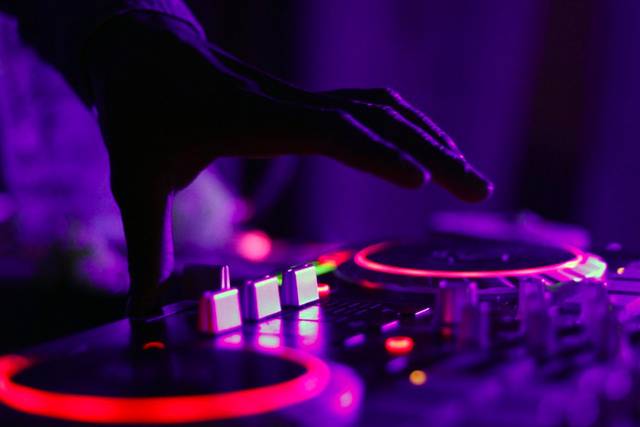 DJ setup