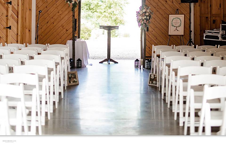 Barn Ceremony