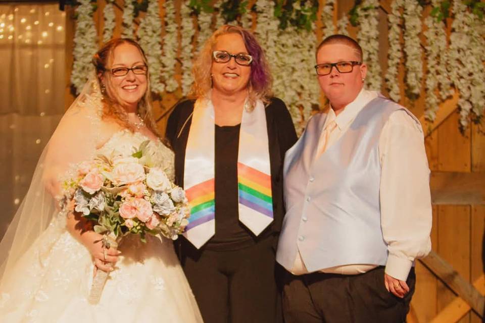 The happy couple!