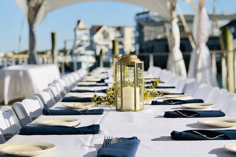 Outdoor rehearsal dinner 2019