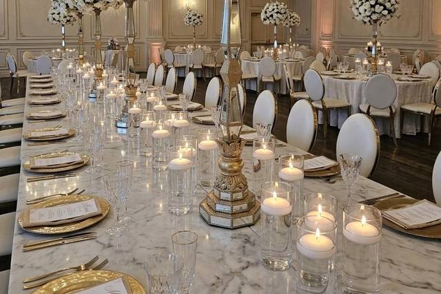 Mirror centerpiece