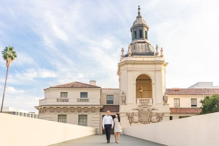 Pasadena City Hall Engagement