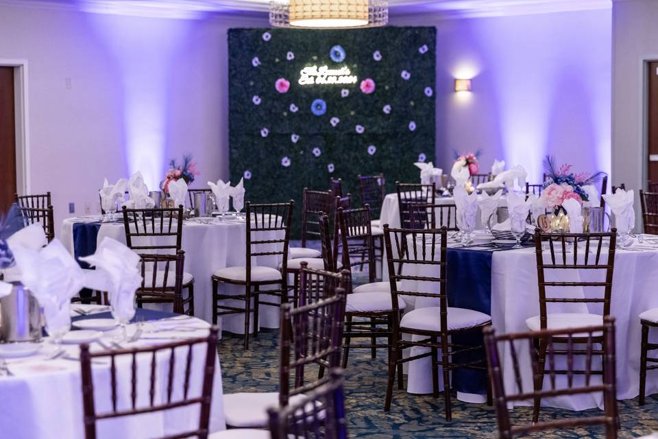Reception area