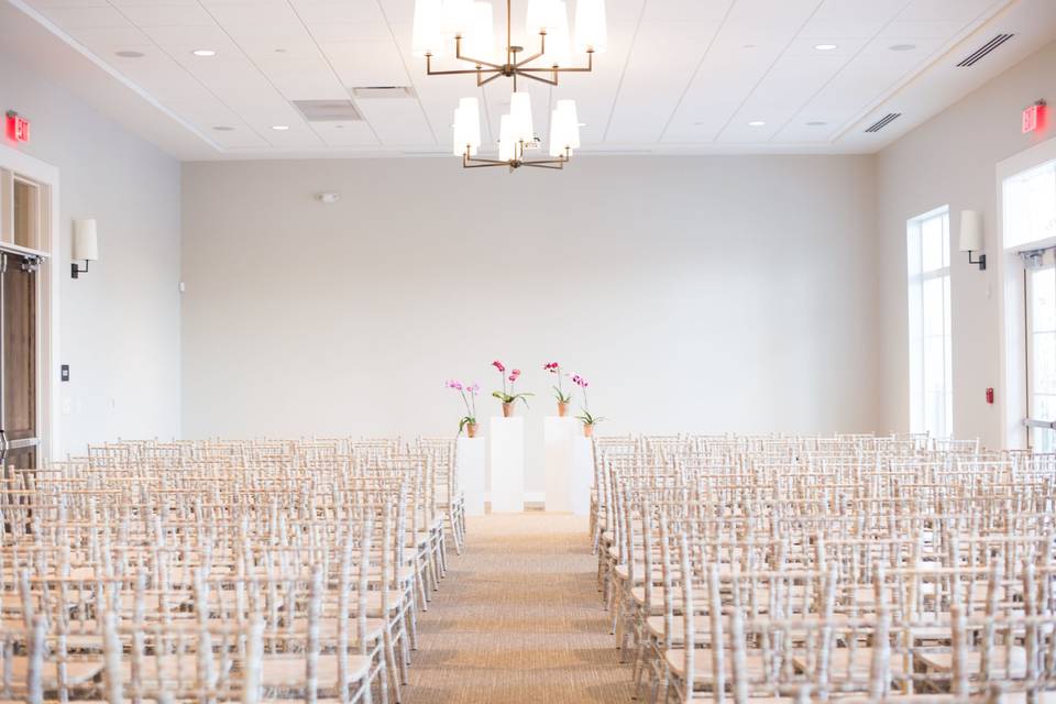 Indoor Ceremony Space