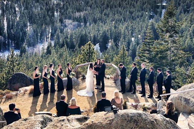 Ceremony in Lake Tahoe