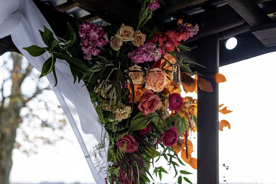 Fall wedding