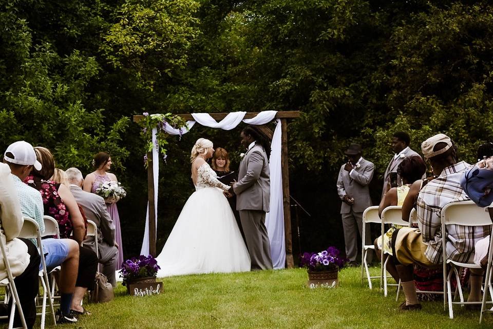 Backyard Wedding