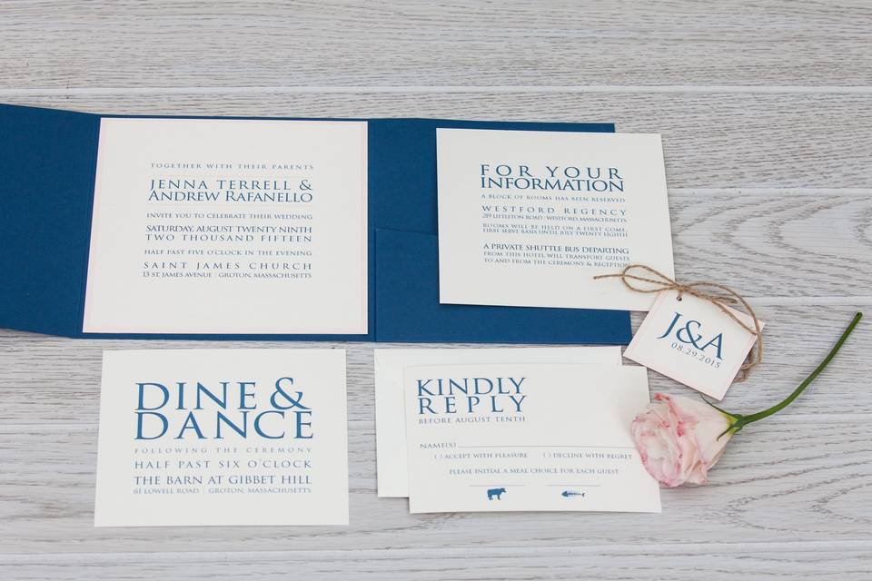 Rhode Island Wedding Invitations Reviews For 30 Invitations