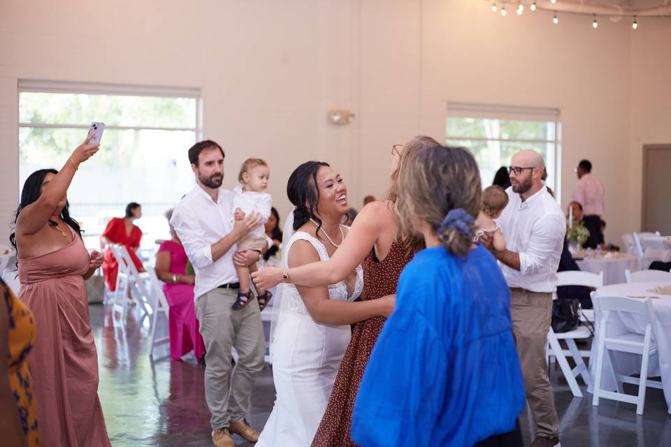 Wedding Guests Dancing