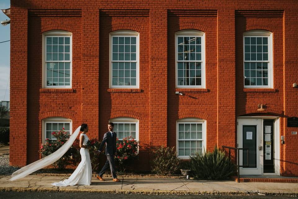 Four Square Restaurant, Durham, North Carolina, Wedding Venue