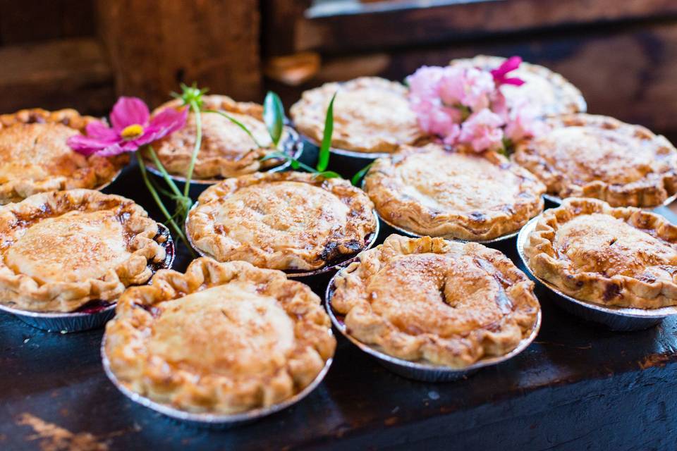 Mini pie's | Erika Follansbee Photography