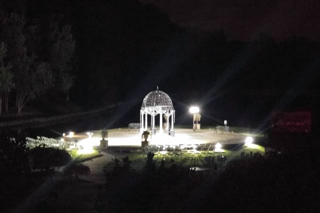 Nighttime view