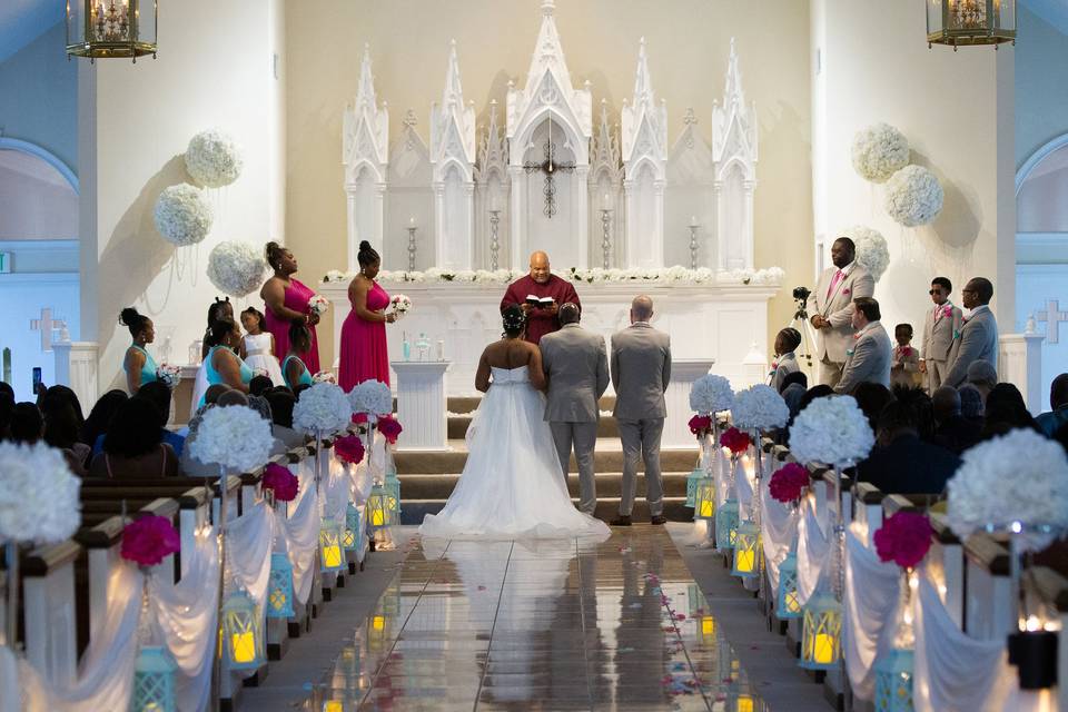 Chapel wedding