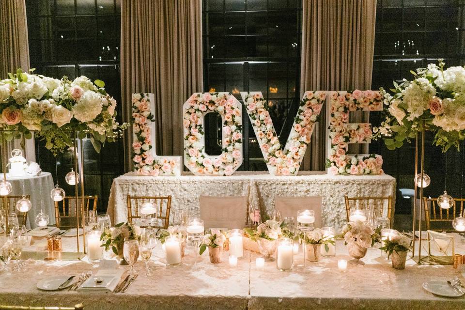 Bridal table