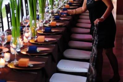 Long table head setting