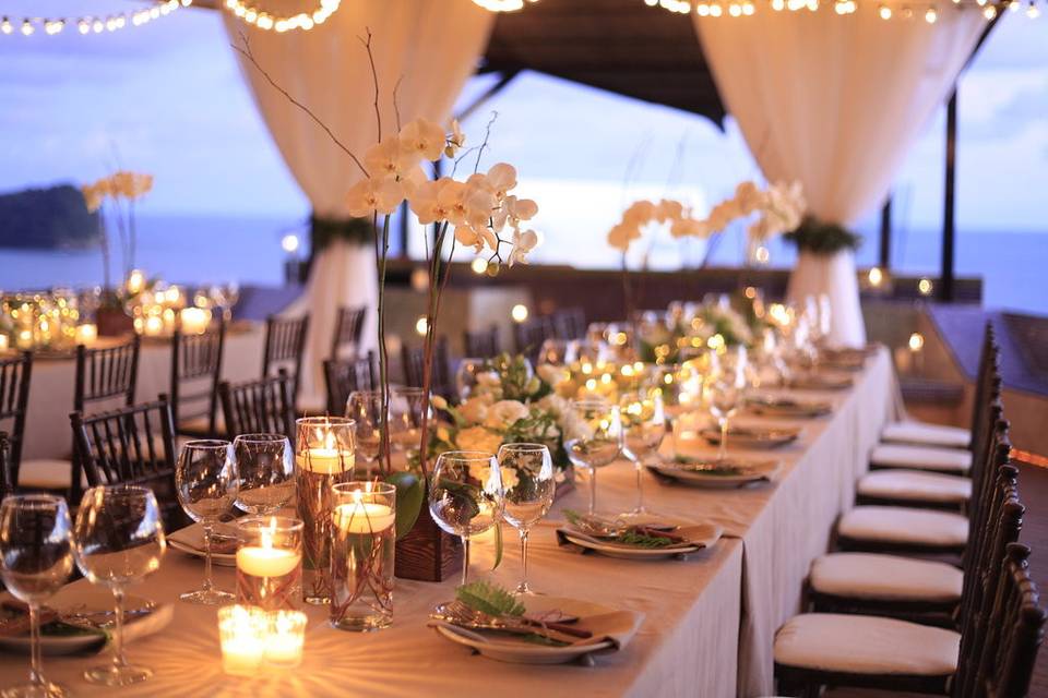 Long table head setting