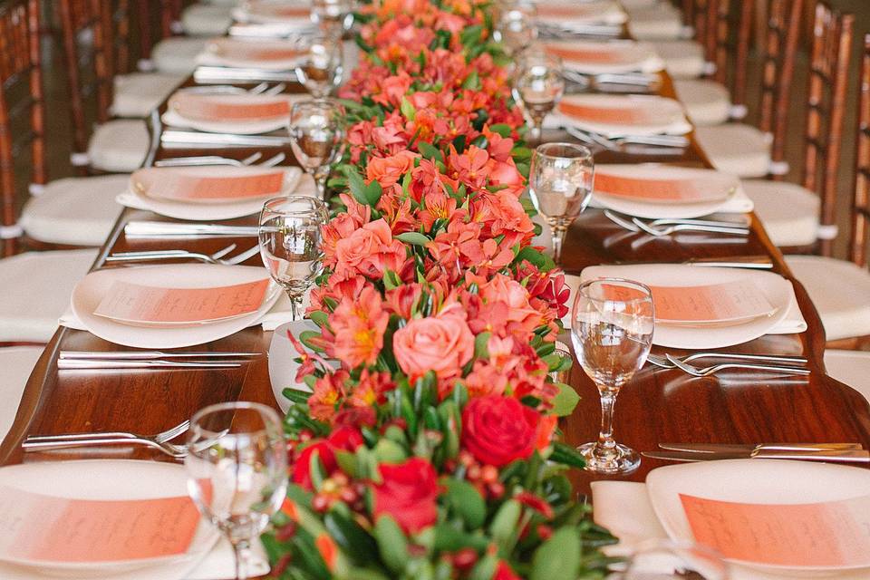 Long table head setting