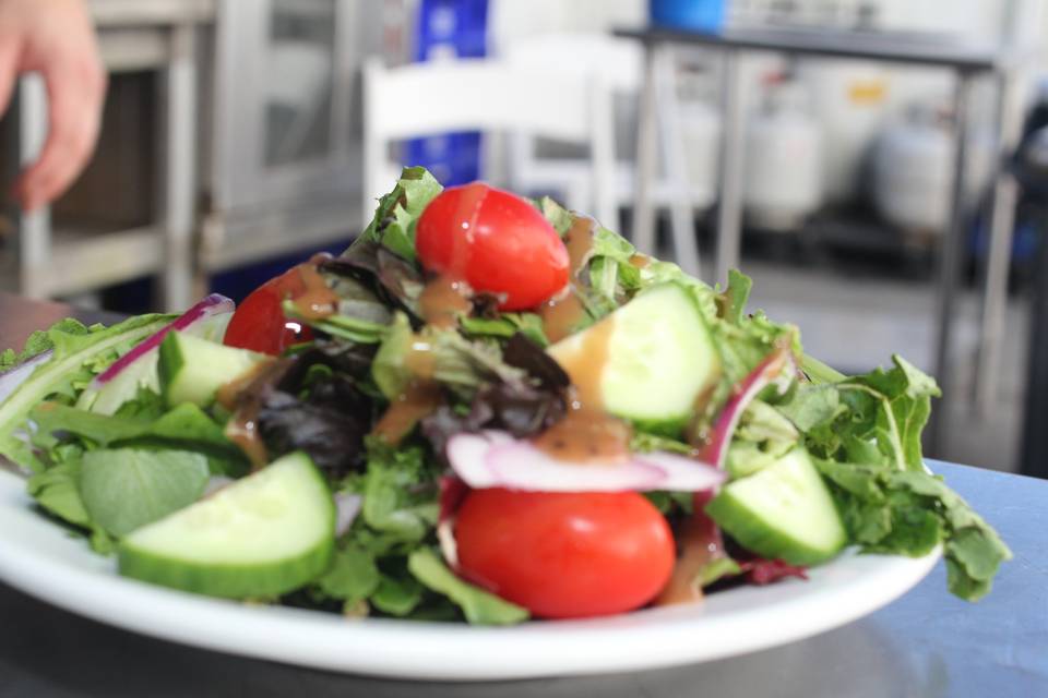 Plated Salad