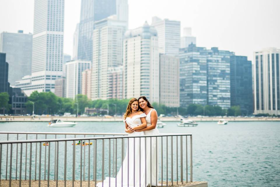 LGBTQ chicago wedding