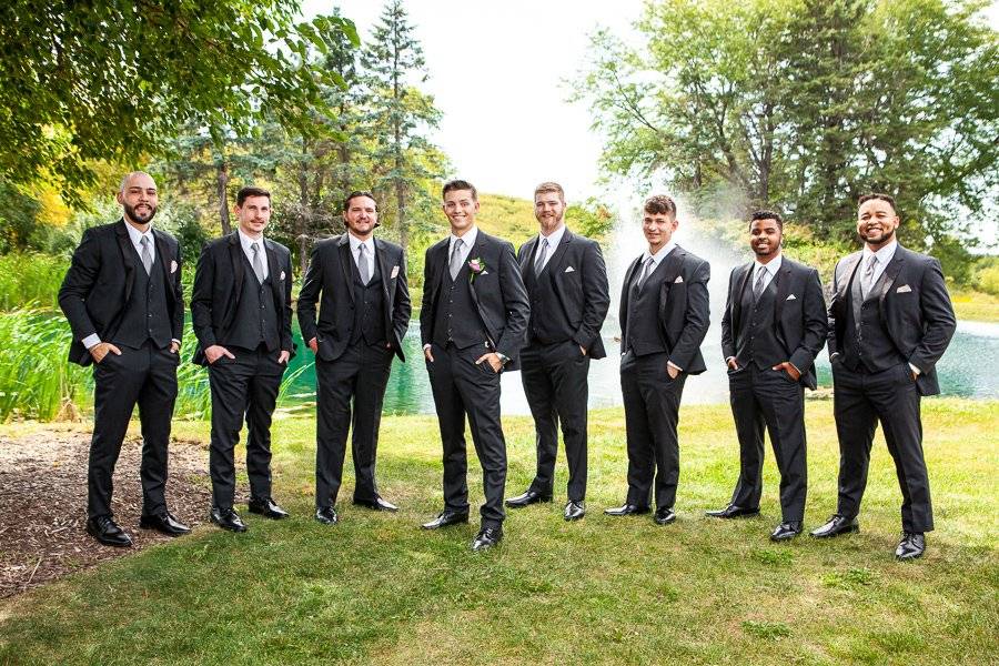 TWA groomsmen