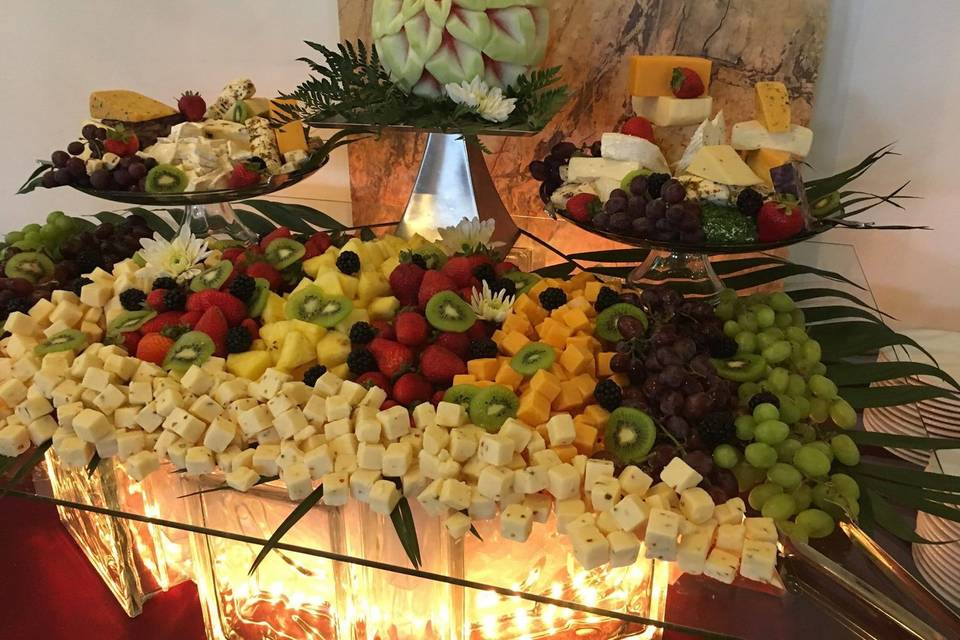 Fruit and Cheese Display