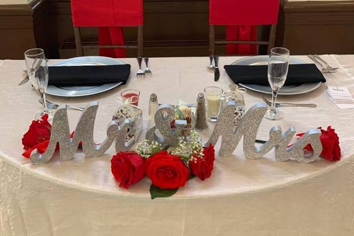 Sweetheart Table