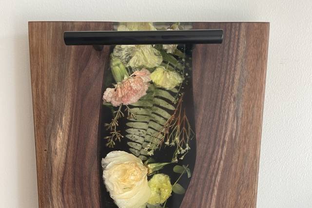 Floral Charcuterie board