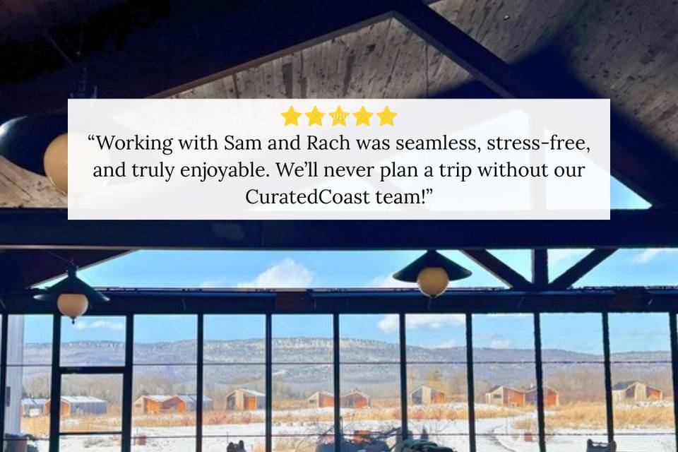 CuratedCoast Client Review