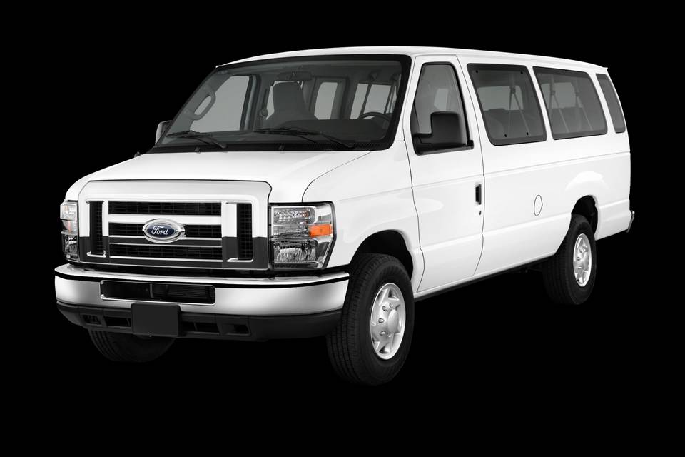 Reception shuttle van