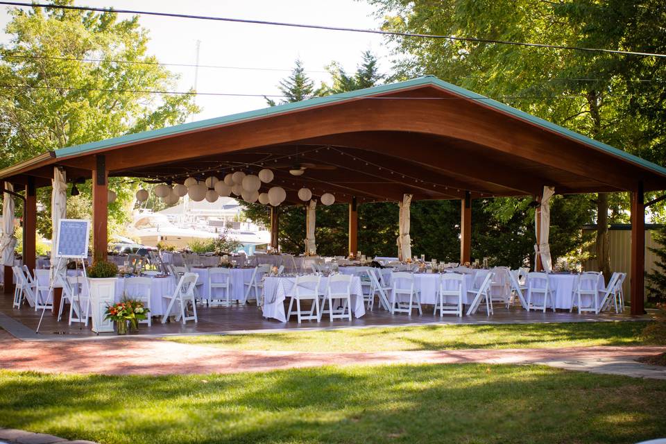 Covered patio