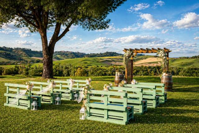 Wedding setting in Casa d'Era