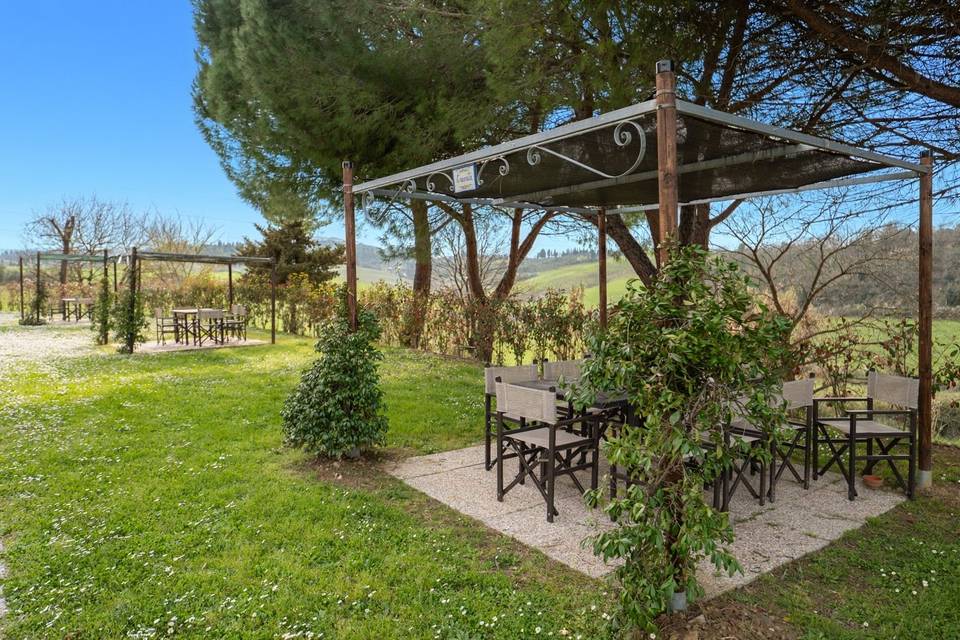 Private gazebo