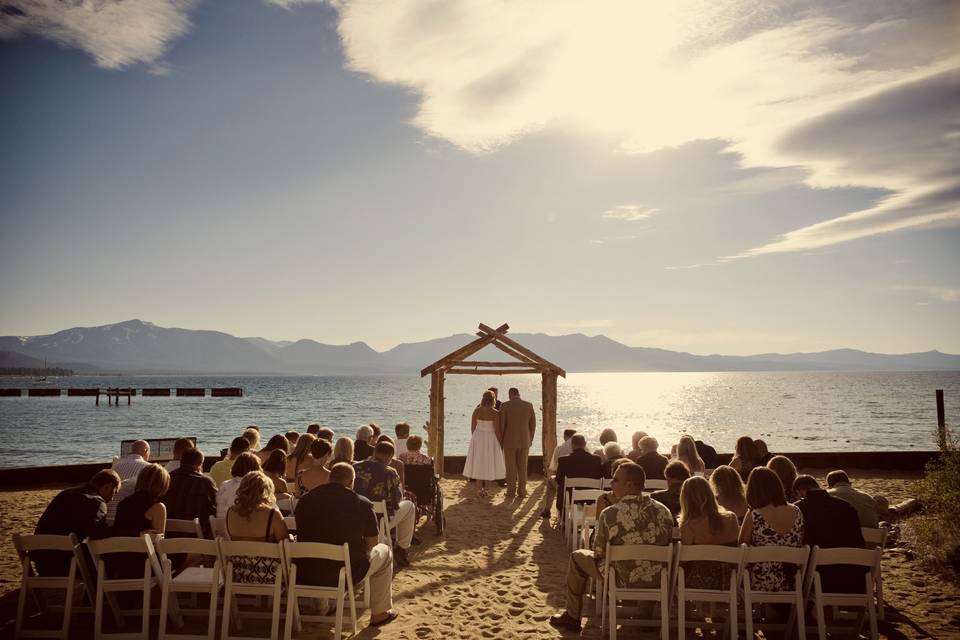 Weddings at Lakeside Beach