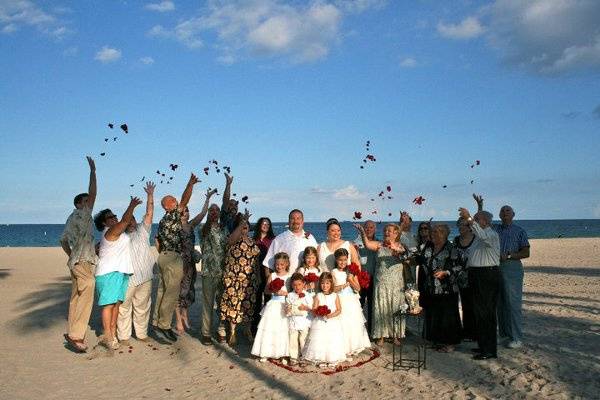 Barefoot To Elegant Wedding Officiants of South and Central Florida