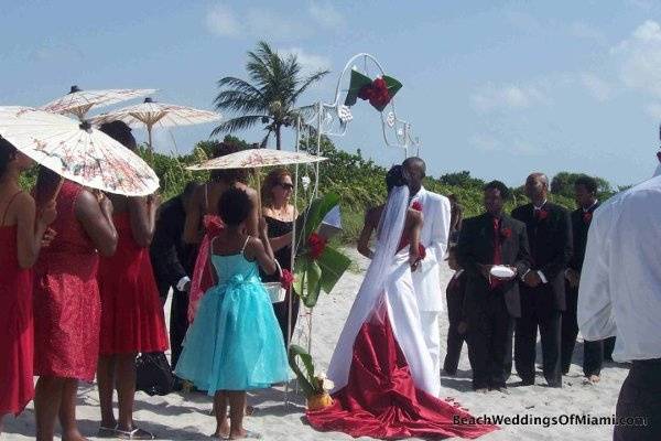 Barefoot To Elegant Wedding Officiants of South and Central Florida