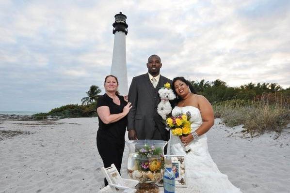 Barefoot To Elegant Wedding Officiants of South and Central Florida