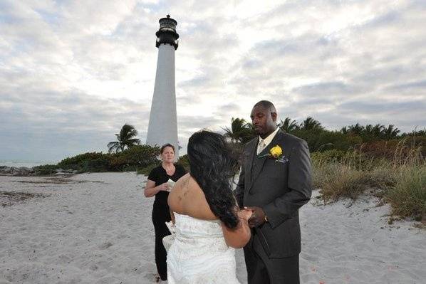 Barefoot To Elegant Wedding Officiants of South and Central Florida