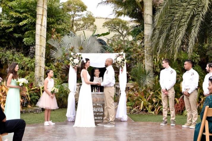 Barefoot To Elegant Wedding Officiants of South and Central Florida