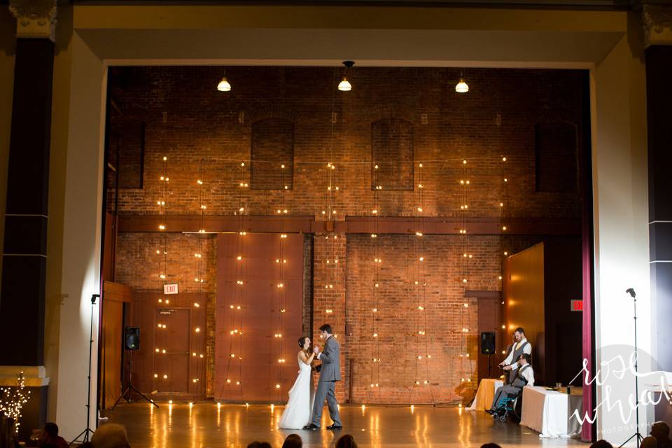 Reception lighting