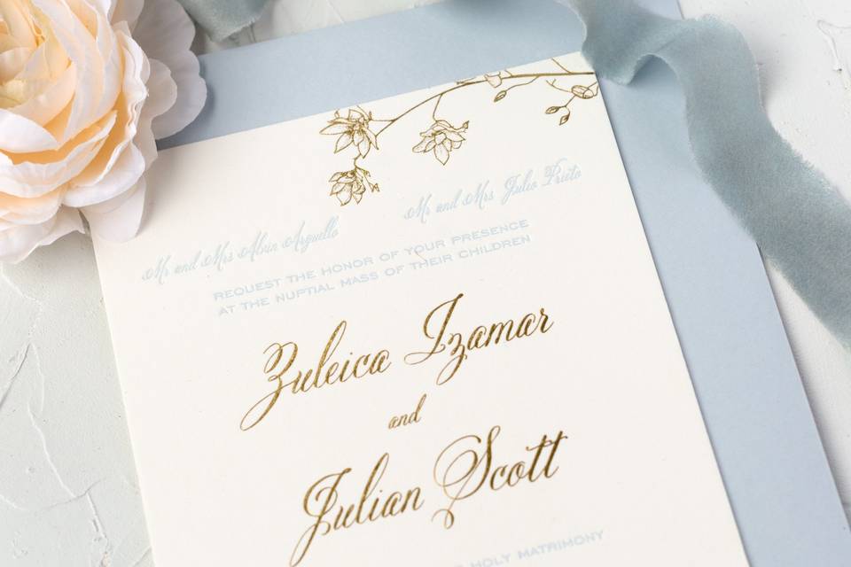 Wedding invitation