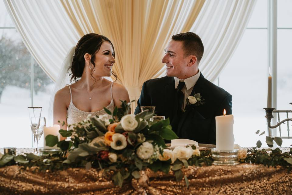 Bride and groom