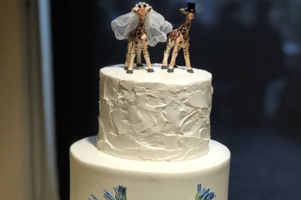 Pretty Wedding Cake