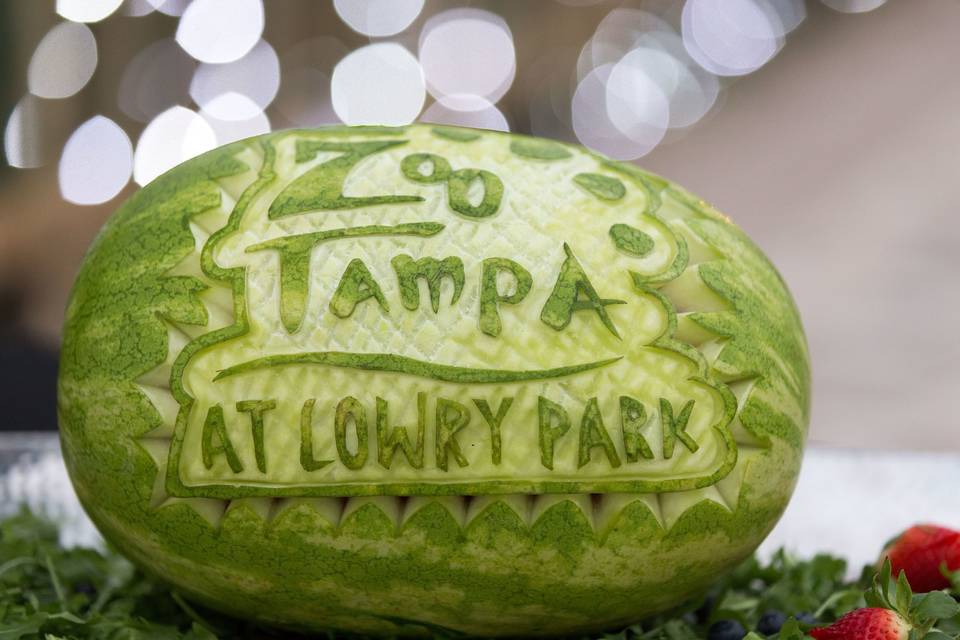 ZooTampa Wedding Watermelon