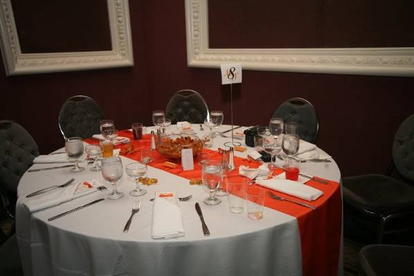 Table setup