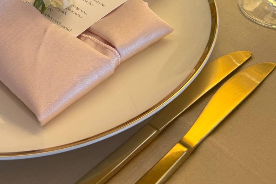 Elegant tablescapes